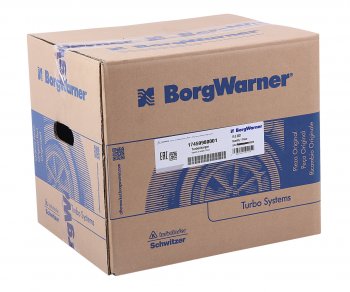 101 499 р. Турбокомпрессор CUMMINS ISF 2.8 ЕВРО-5 BORG WARNER № BORG WARNER 17459980001  с доставкой в г. Вологда. Увеличить фотографию 7