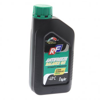 Антифриз зеленый -40C 1кг G11 RUSEF RUSEFF 17461n RUSEFF 17461n