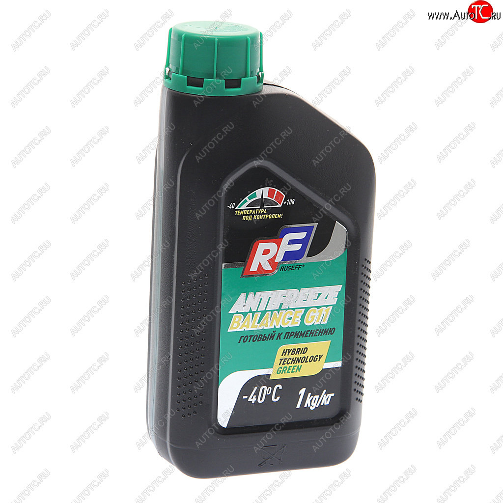 196 р. Антифриз зеленый -40C 1кг G11 RUSEF RUSEFF 17461n RUSEFF 17461n  с доставкой в г. Вологда