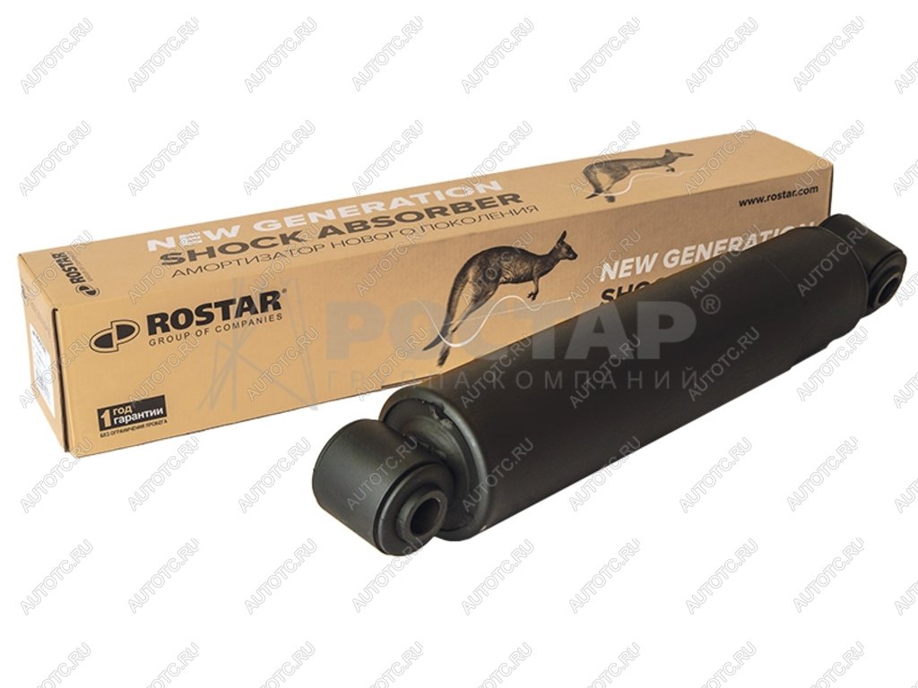 5 999 р. Амортизатор MAN TGA,TGS,TGX задний (428680 20х62 30х62 ОО) ROSTAR ROSTAR 180-2905005-790  с доставкой в г. Вологда