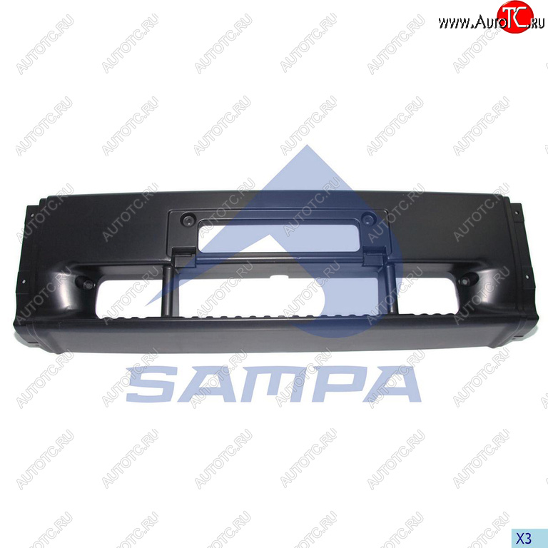 6 699 р. Бампер MERCEDES Atego центральная часть (высокий) SAMPA SAMPA 18100012  с доставкой в г. Вологда