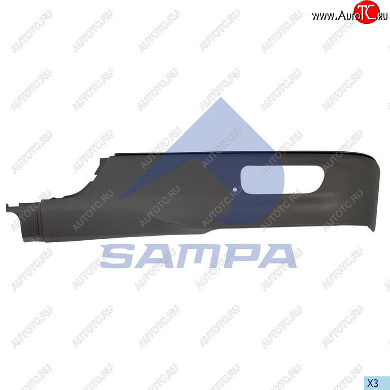 719 р. Бампер MERCEDES Axor левая часть SAMPA SAMPA 18100271  с доставкой в г. Вологда