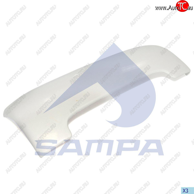 1 479 р. Дефлектор MAN TGA кабины правый угловой SAMPA SAMPA 18200081  с доставкой в г. Вологда