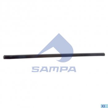 Уплотнитель стекла SCANIA 4,P,R,T двери SAMPA SAMPA 18400119