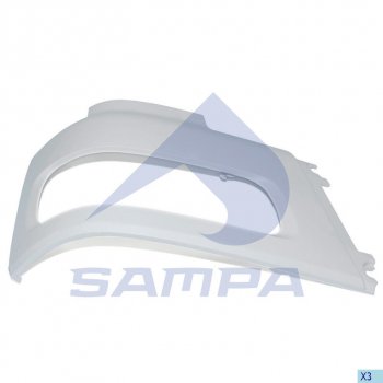 Бампер DAF CF85 передний правая часть SAMPA SAMPA 18500102