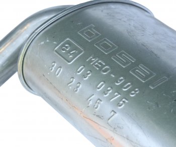 11 349 р. Глушитель PEUGEOT Partner (96-) (1.4) CITROEN Berlingo (96-) (1.41.6) задняя часть BOSAL BOSAL 190-129  с доставкой в г. Вологда. Увеличить фотографию 4