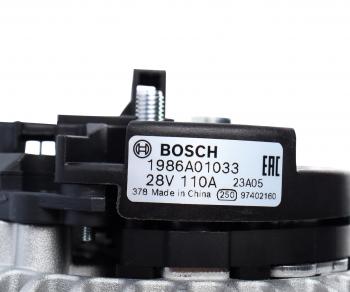 29 449 р. Генератор RENAULT Magnum VOLVO FH12,FM12 (28В,110A) BOSCH BOSCH 1986a01033  с доставкой в г. Вологда. Увеличить фотографию 4
