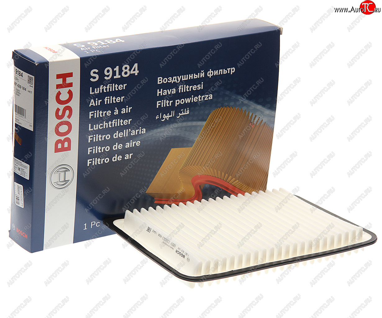 919 р. Фильтр воздушный MAZDA 3 (03-) (1.4/1.6) BOSCH BOSCH 1987429184 BOSCH 1987429184  с доставкой в г. Вологда
