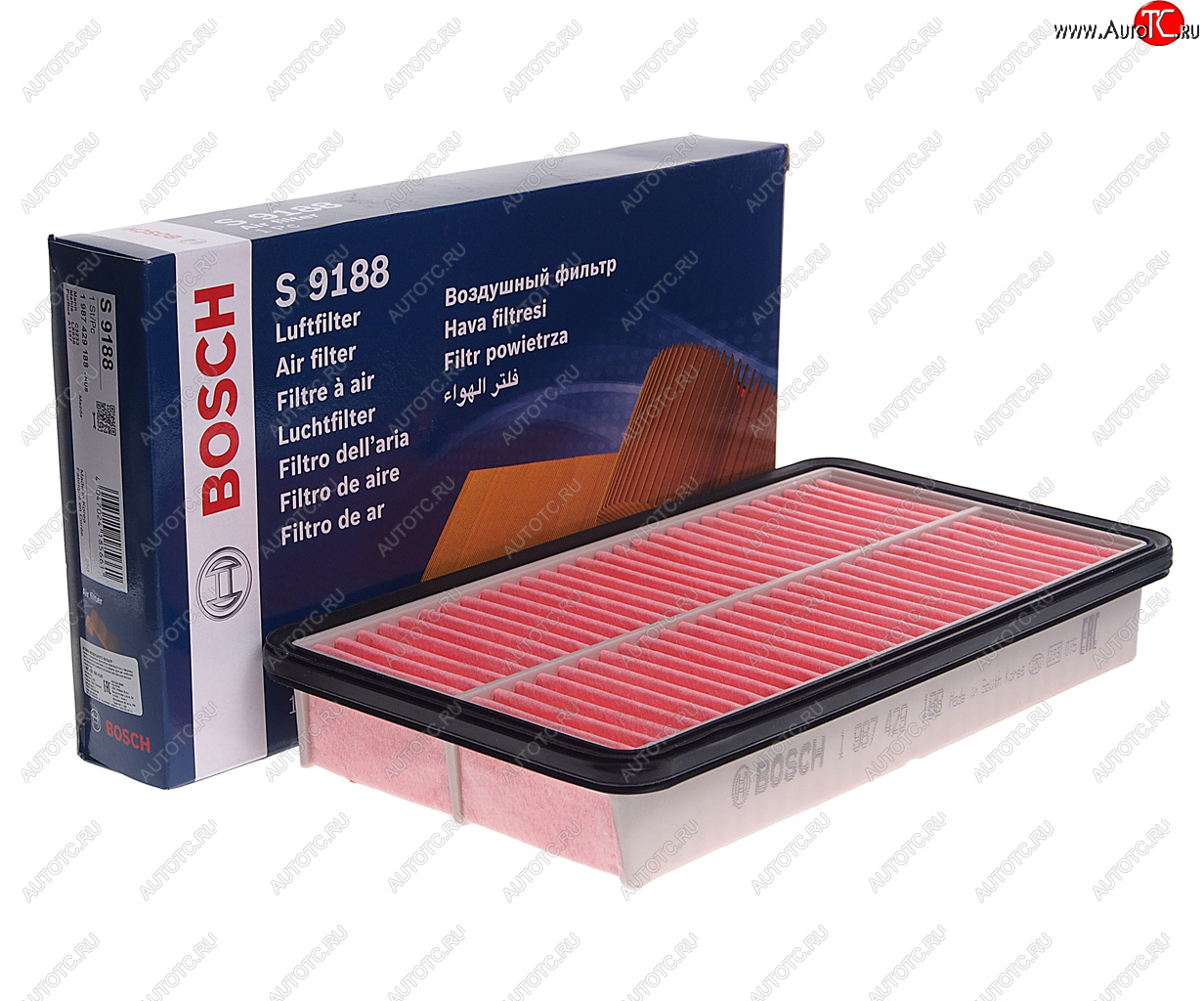 1 199 р. Фильтр воздушный MAZDA 6 (02-12),626 (98-02),MPV (00-06) BOSCH BOSCH 1987429188  с доставкой в г. Вологда