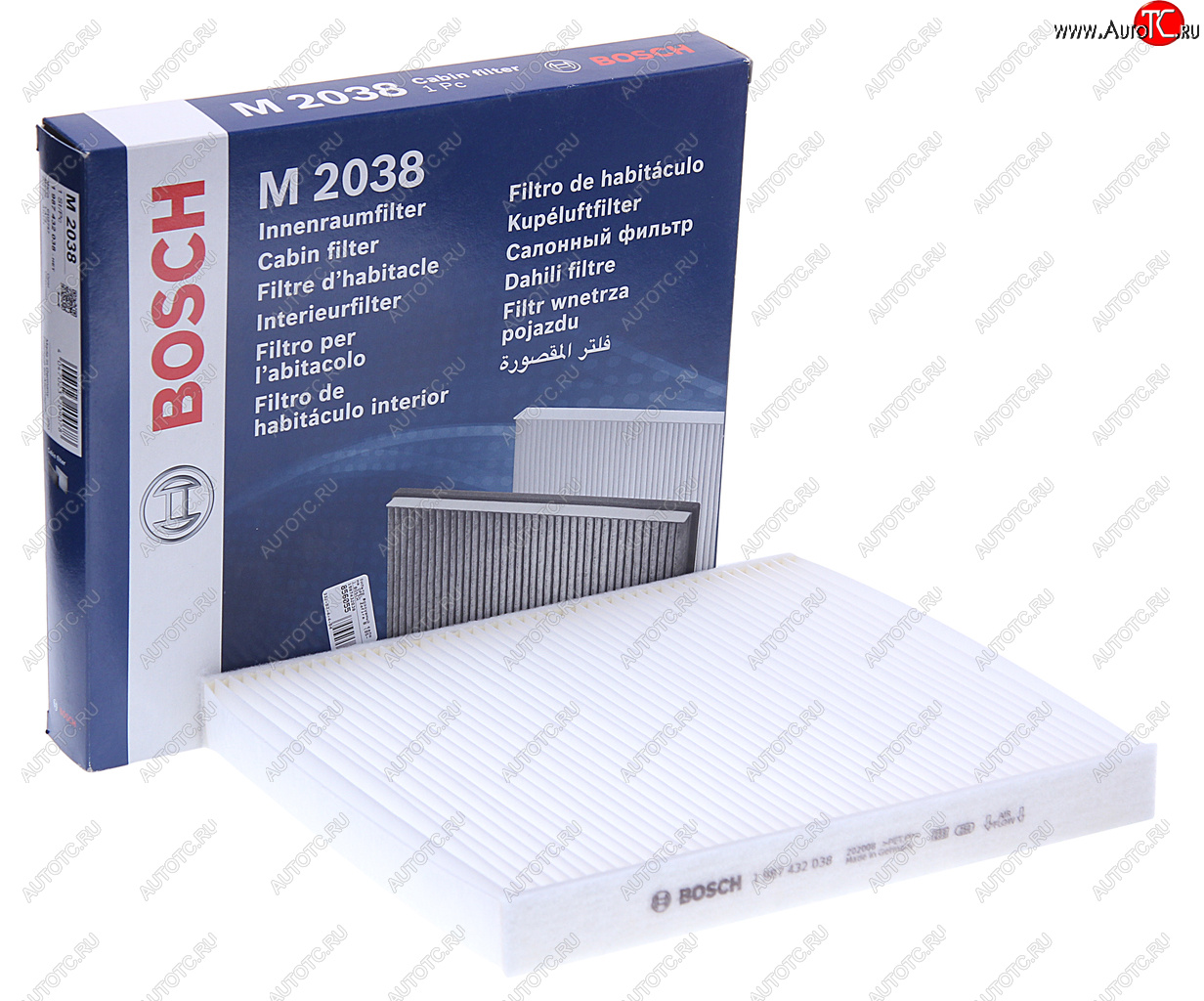 729 р. Фильтр воздушный салона OPEL Zafira B (05-) BOSCH BOSCH 1987432038  с доставкой в г. Вологда