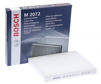 Фильтр воздушный салона FIAT Doblo (01-),Punto (99-) BOSCH BOSCH 1987432072 BOSCH 1987432072
