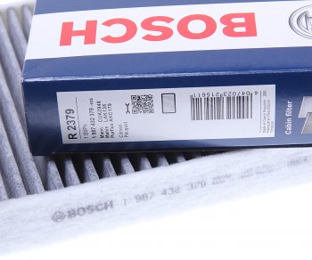1 499 р. Фильтр воздушный салона PEUGEOT 307,308 CITROEN C3,C4,DS4 угольный BOSCH BOSCH 1987432379  с доставкой в г. Вологда. Увеличить фотографию 2