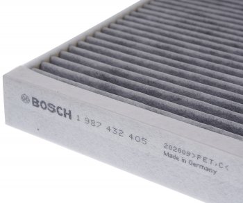 2 199 р. Фильтр воздушный салона VOLVO S60 (10-),S80 (06-),XC60 LAND ROVER Freelander 2 угольный BOSCH BOSCH 1987432405 BOSCH 1987432405  с доставкой в г. Вологда. Увеличить фотографию 2