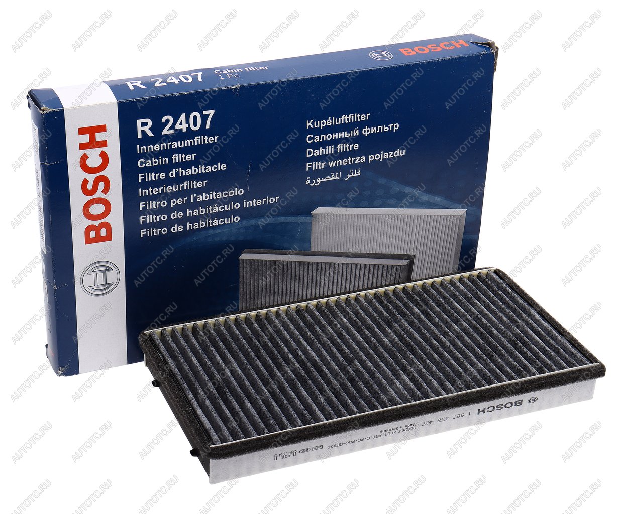 2 499 р. Фильтр воздушный салона PORSHE 911 Carrera (05-) угольный BOSCH BOSCH 1987432407 BOSCH 1987432407  с доставкой в г. Вологда
