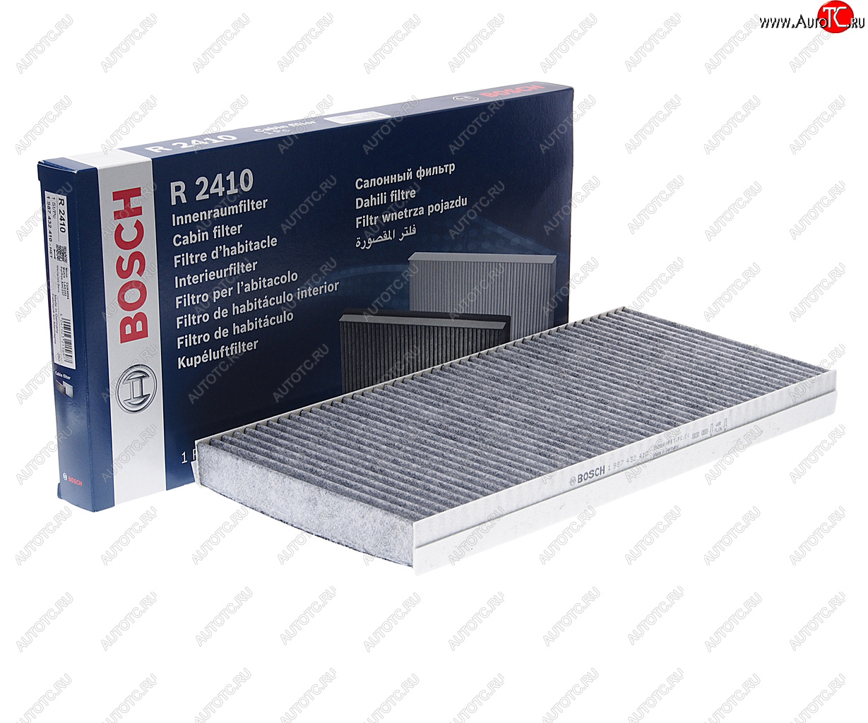 1 399 р. Фильтр воздушный салона MERCEDES A (W169),B (W245) угольный BOSCH BOSCH 1987432410  с доставкой в г. Вологда