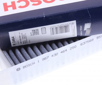 2 379 р. Фильтр воздушный салона VOLVO S60,S80,XC90 угольный BOSCH BOSCH 1987432464 BOSCH 1987432464  с доставкой в г. Вологда. Увеличить фотографию 2
