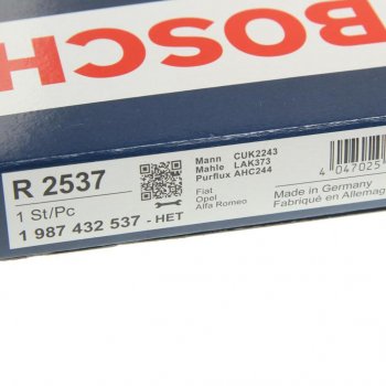 699 р. Фильтр воздушный салона OPEL Corsa D FIAT Grande Punto (05-) BOSCH BOSCH 1987432537 BOSCH 1987432537  с доставкой в г. Вологда. Увеличить фотографию 2