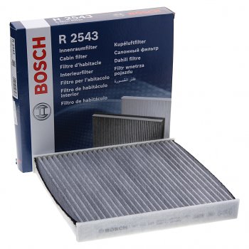 Фильтр воздушный салона VW Golf 7 AUDI A3 (13-) SKODA Octavia (13-) угольный BOSCH BOSCH 1987432543