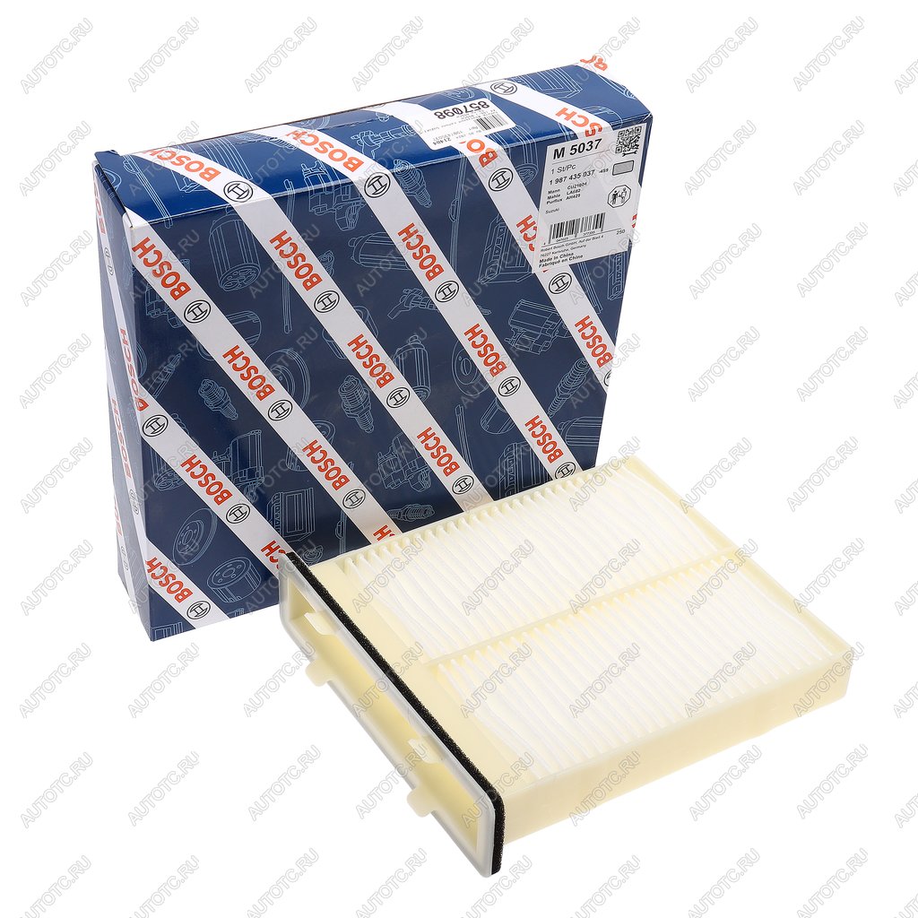989 р. Фильтр воздушный салона SUZUKI SX4 (06-) BOSCH BOSCH 1987435037 BOSCH 1987435037  с доставкой в г. Вологда
