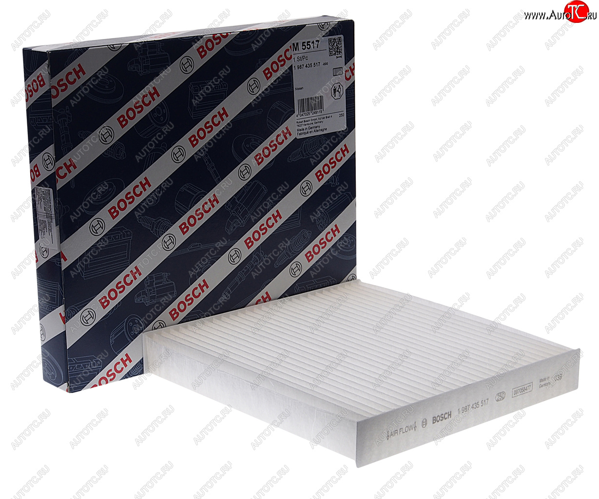 1 159 р. Фильтр воздушный салона NISSAN Teana (03-08),X-Trail (01-13) BOSCH BOSCH 1987435517 BOSCH 1987435517  с доставкой в г. Вологда