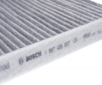 1 339 р. Фильтр воздушный салона TOYOTA Auris (12-),Corolla,Hilux (05-) угольный BOSCH BOSCH 1987435557  с доставкой в г. Вологда. Увеличить фотографию 2
