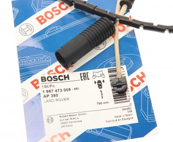 699 р. Датчик износа тормозных колодок LAND ROVER Range Rover 3,Vogue передний BOSCH BOSCH 1987473009  с доставкой в г. Вологда. Увеличить фотографию 2