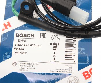 1 149 р. Датчик износа тормозных колодок LAND ROVER Discovery 2 передний BOSCH BOSCH 1987473032  с доставкой в г. Вологда. Увеличить фотографию 2