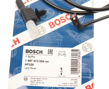 839 р. Датчик износа тормозных колодок LAND ROVER Range Rover Sport передний (1шт.) BOSCH BOSCH 1987473054  с доставкой в г. Вологда. Увеличить фотографию 2