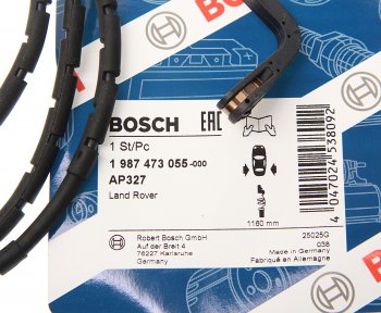 759 р. Датчик износа тормозных колодок LAND ROVER Range Rover (02-12) задний BOSCH BOSCH 1987473055  с доставкой в г. Вологда. Увеличить фотографию 2