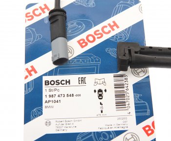 1 069 р. Датчик износа тормозных колодок BMW X1 (F48) передний BOSCH BOSCH 1987473548  с доставкой в г. Вологда. Увеличить фотографию 2