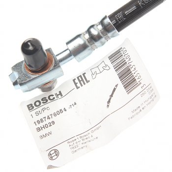 2 999 р. Шланг тормозной BMW X5 (E53) задний левый BOSCH BOSCH 1987476054  с доставкой в г. Вологда. Увеличить фотографию 2
