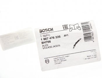 2 079 р. Шланг тормозной VW Touareg (02-10) AUDI Q7 (06-) PORSCHE Cayenne (02-10) передний BOSCH BOSCH 1987476325  с доставкой в г. Вологда. Увеличить фотографию 4