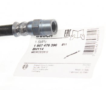 669 р. Шланг тормозной MERCEDES E (W124,W210),S (W140),190 (W201) задний BOSCH BOSCH 1987476396  с доставкой в г. Вологда. Увеличить фотографию 2
