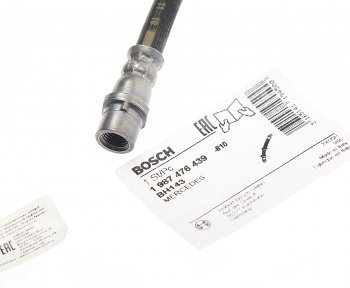 939 р. Шланг тормозной MERCEDES C (W202) (93-00) передний левый/правый BOSCH BOSCH 1987476439 BOSCH 1987476439  с доставкой в г. Вологда. Увеличить фотографию 2
