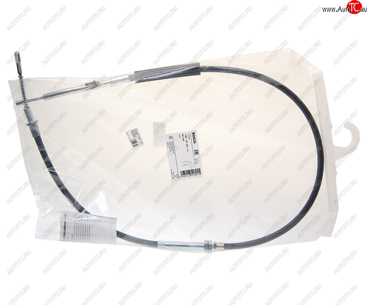 3 499 р. Трос стояночного тормоза BMW 7 (E38) (94-01) BOSCH BOSCH 1987477533  с доставкой в г. Вологда