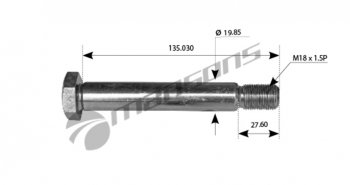 Болт DAF крепления кабины MANSONS MANSONS 200.085