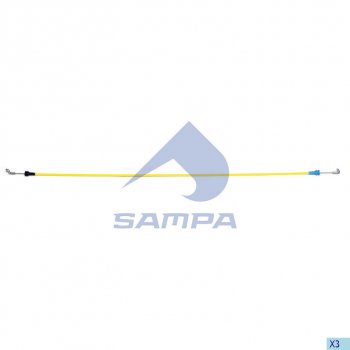 Трос КАМАЗ-5490 MERCEDES Atego привода замка двери правой SAMPA SAMPA 200.264
