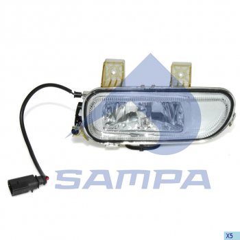 Фара противотуманная КАМАЗ-5490 MERCEDES левая SAMPA SAMPA 201.039