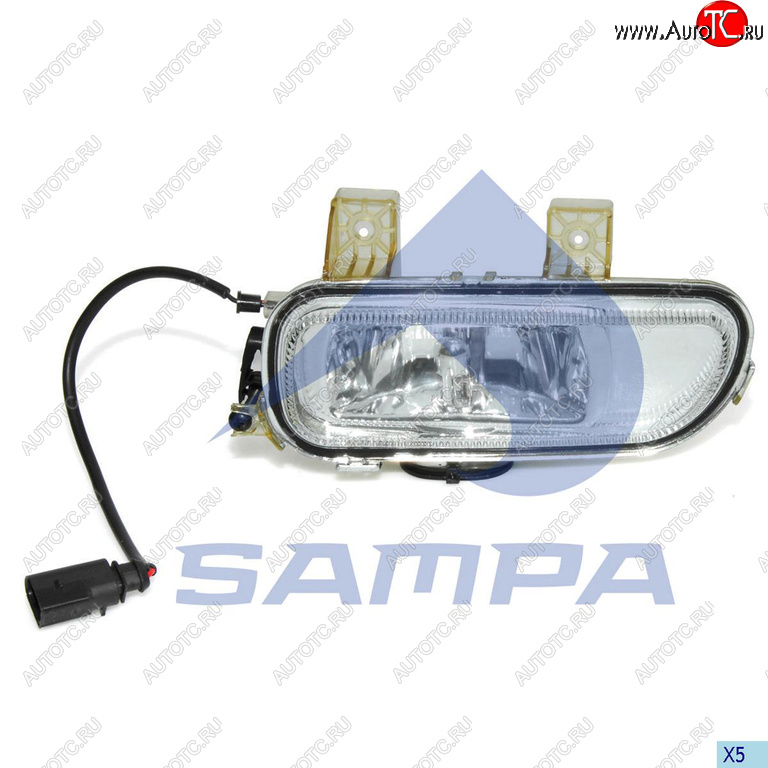 2 249 р. Фара противотуманная КАМАЗ-5490 MERCEDES левая SAMPA SAMPA 201.039  с доставкой в г. Вологда