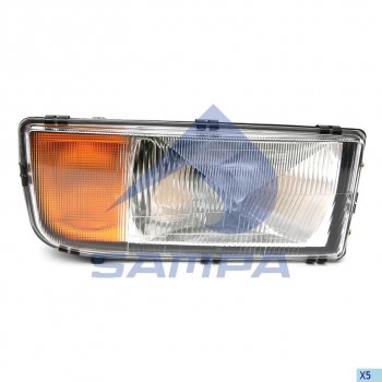 Фара MERCEDES Actros (96-02) правая SAMPA SAMPA 201.126