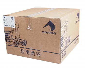 4 999 р. Фильтр воздушный MERCEDES Actros (без крышки, h=263мм) SAMPA SAMPA 202.331-01  с доставкой в г. Вологда. Увеличить фотографию 3