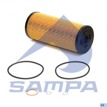 Фильтр масляный MERCEDES LK,LN2,MK MAN F2000 (1шт.) SAMPA SAMPA 202.397-01