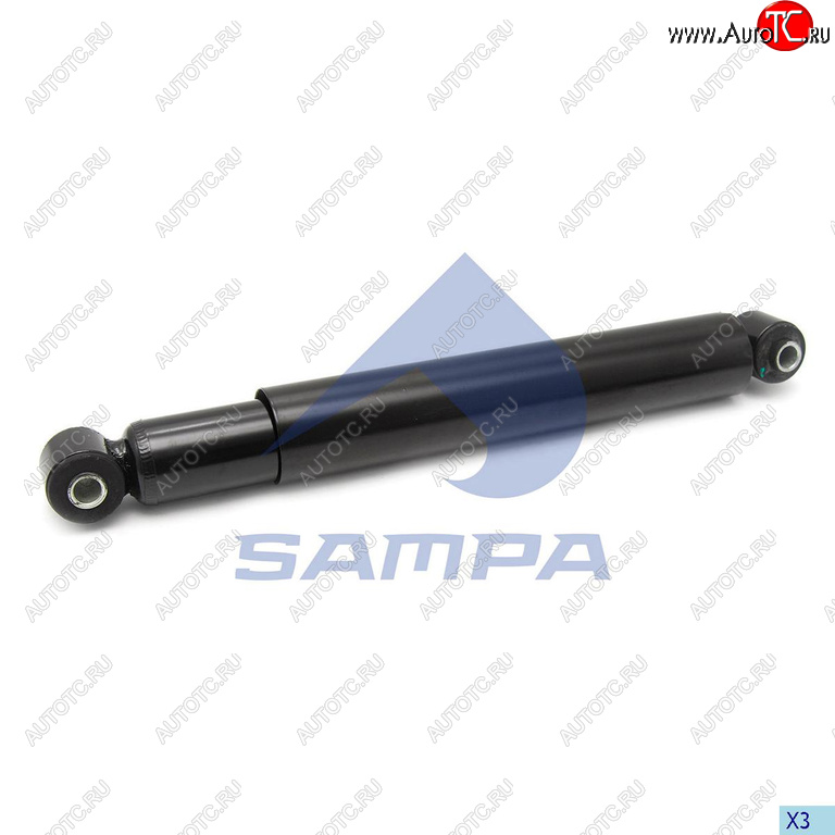 2 599 р. Амортизатор MERCEDES Atego передний (410692 14х50 14х40 OO) SAMPA SAMPA 203.191-01  с доставкой в г. Вологда