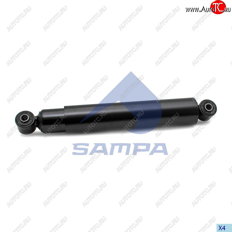 3 299 р. Амортизатор MERCEDES Actros передний (479.5802.5 16х50 16х50 ОО) SAMPA SAMPA 204.181-01  с доставкой в г. Вологда
