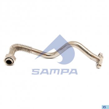Трубка MERCEDES масляная турбокомпрессора обратная SAMPA SAMPA 205.165