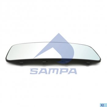 Элемент зеркальный КАМАЗ-5490 MERCEDES Axor с подогревом (основное) SAMPA SAMPA 206.322
