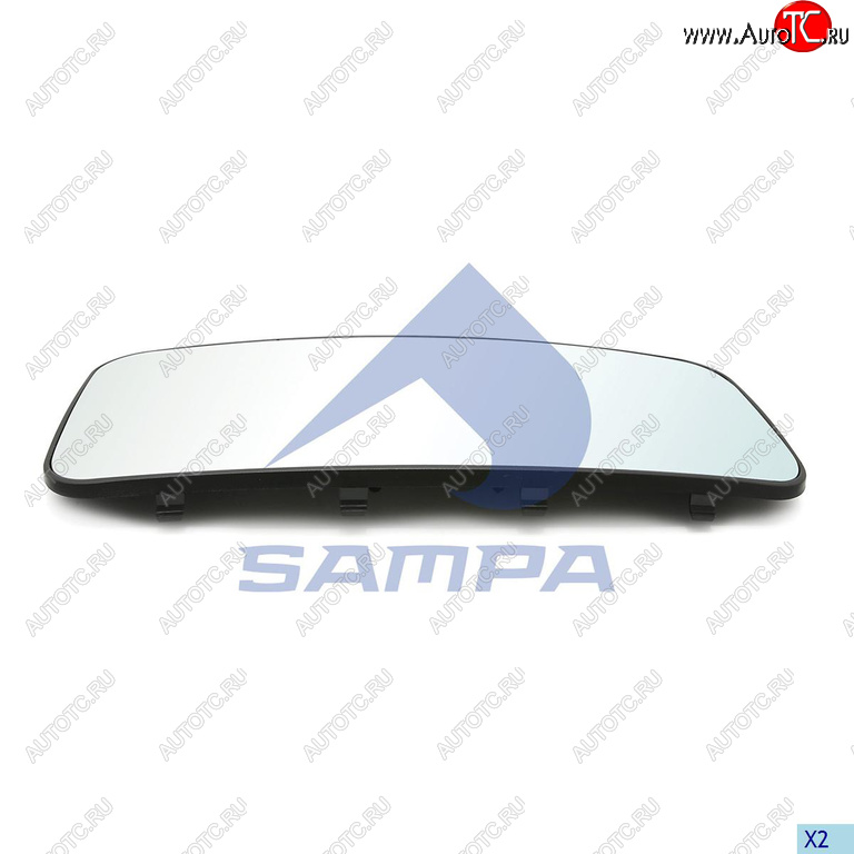 1 769 р. Элемент зеркальный КАМАЗ-5490 MERCEDES Axor с подогревом (основное) SAMPA SAMPA 206.322  с доставкой в г. Вологда