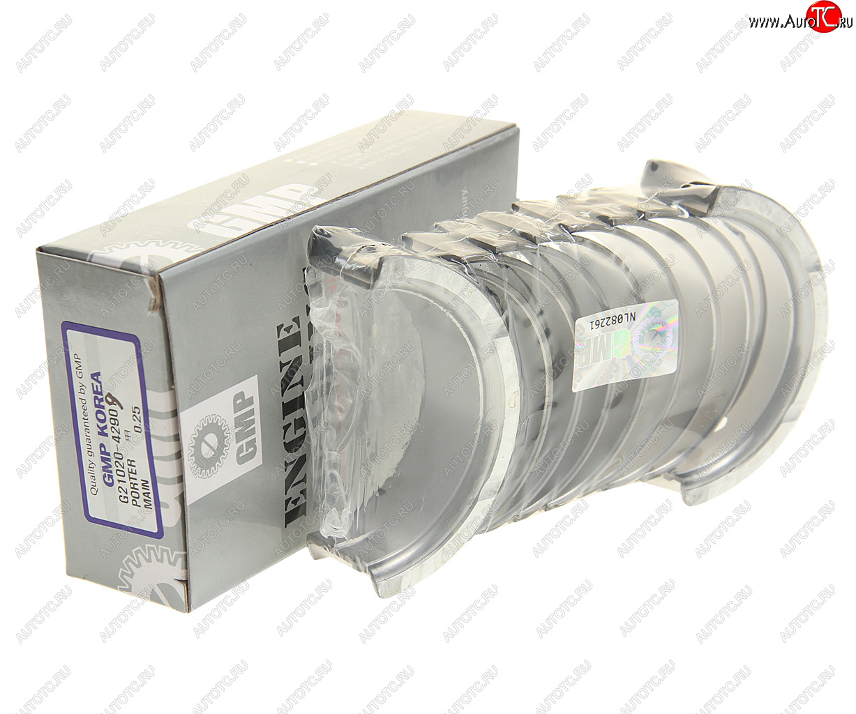 339 р. Вкладыши HYUNDAI Porter дв.D4BF коренные d+0.75 комплект (10шт.) GMP GMP 21020-42909  с доставкой в г. Вологда