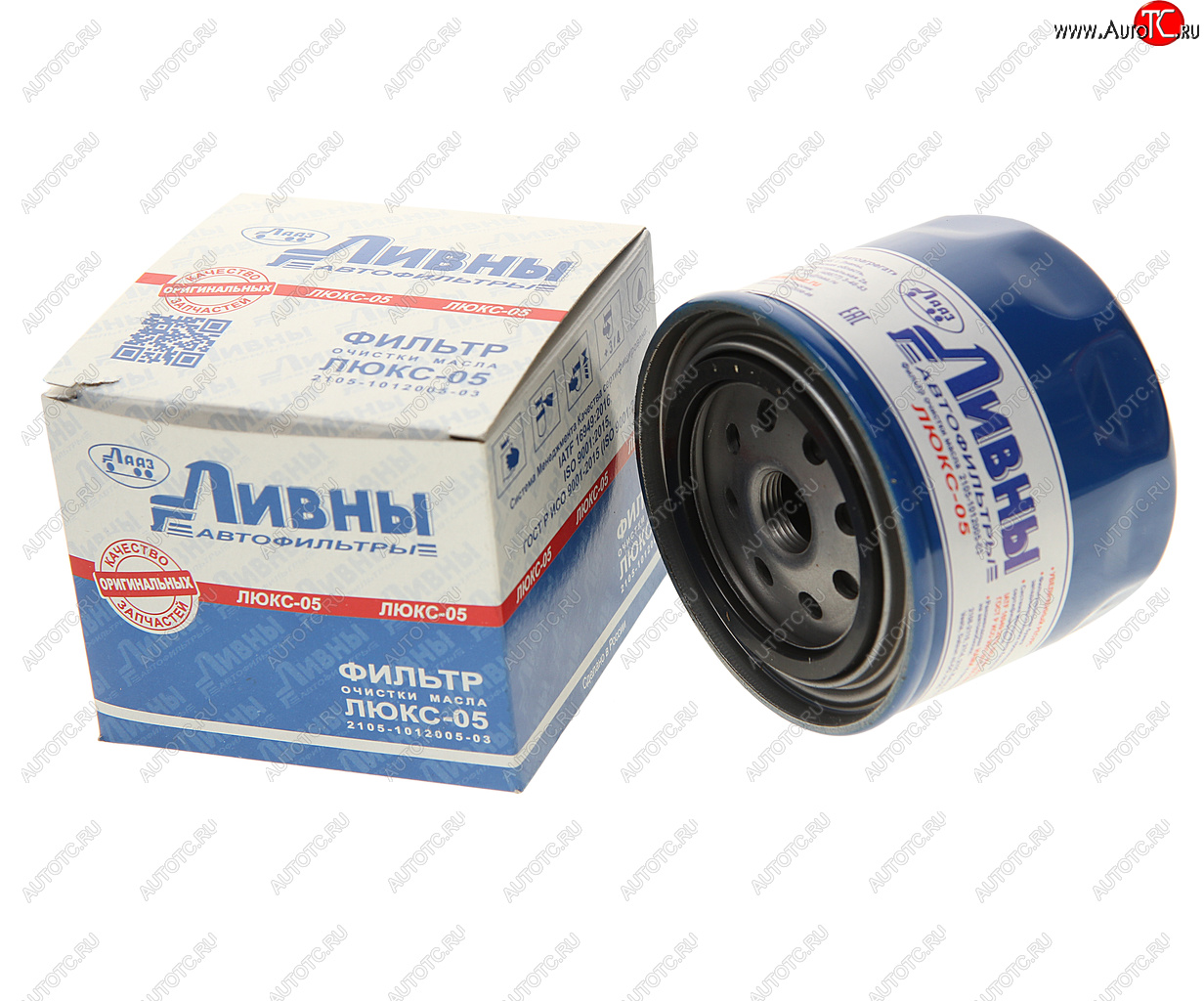 389 р. Фильтр масляный ВАЗ-2101-2107,2121-21213,УАЗ (инд.упаковка) ЛЮКС Ливны ЛИВНЫ 2105-1012005-03  с доставкой в г. Вологда