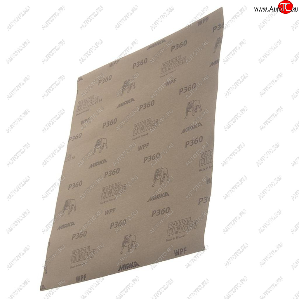 67 р. Бумага наждачная водостойкая P-360 (230х280) MIRKA MIRKA 21101050360 MIRKA 21101050360  с доставкой в г. Вологда